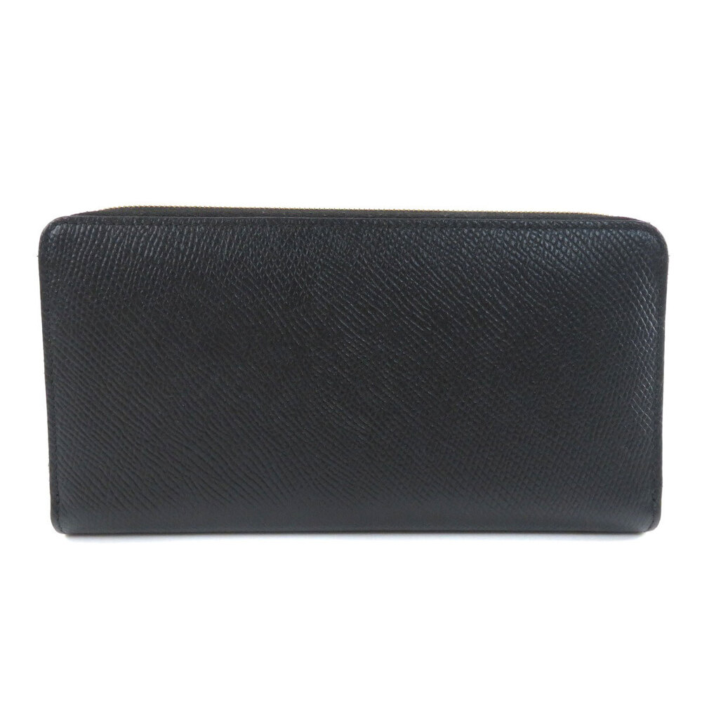 Celine Logo Around Zip Wallet Leather Long